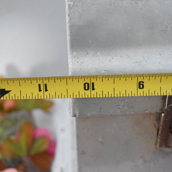 Vintage Antique 1950s Silver Dome Top Metal Miner Workmans Lunchbox Case - Picture 12 of 16